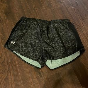 Women UA running shorts